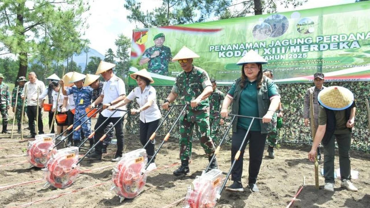 Kodam Merdeka Gandeng PT VFI Perkuat Swasembada Pangan Berkelanjutan di Sulawesi Utara