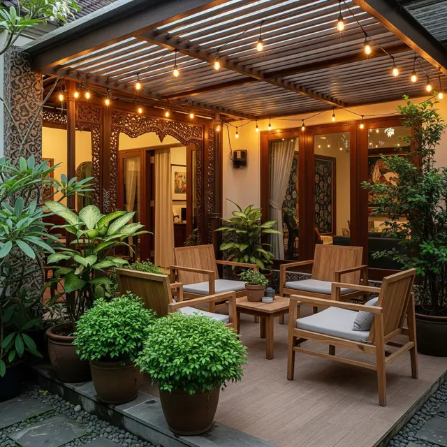 Ide Memaksimalkan Sisa Lahan Belakang Rumah Jadi Area Produktif (AI)