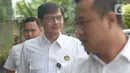 Direktur Jenderal Ketenagalistrikan (Gatrik) Kementerian ESDM, Rida Mulyana  tiba di Gedung KPK, Jakarta, Kamis (5/3/2020). Kedatangan Rida Mulyana untuk rapat kordinasi bersama Menteri ESDM Arifin Tasrif dan pimpinan KPK terkait pengolahan sampah menjadi tenaga listrik. (merdeka.com/Dwi Narwoko)