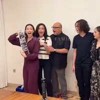 Alyssa Daguise saat Memberi Kabar Kehamilan ke Keluarga. [You Tube: The ALs]