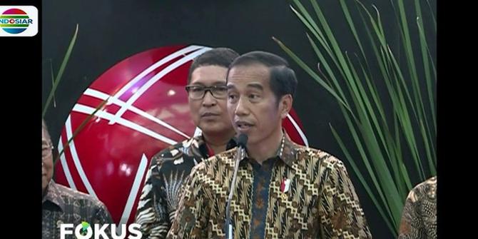 Jokowi Resmi Tutup Pedagangan Saham Akhir 2018 di Bursa Efek Indonesia