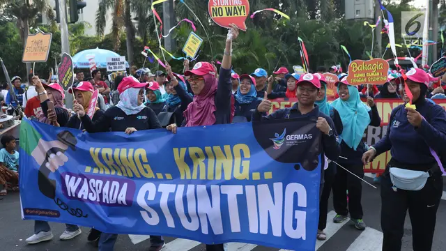 Ratusan Orang Ikuti Kampanye Cegah Stunting