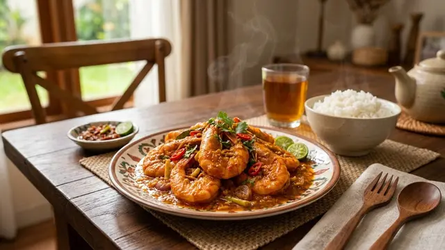 Udang Saus Padang