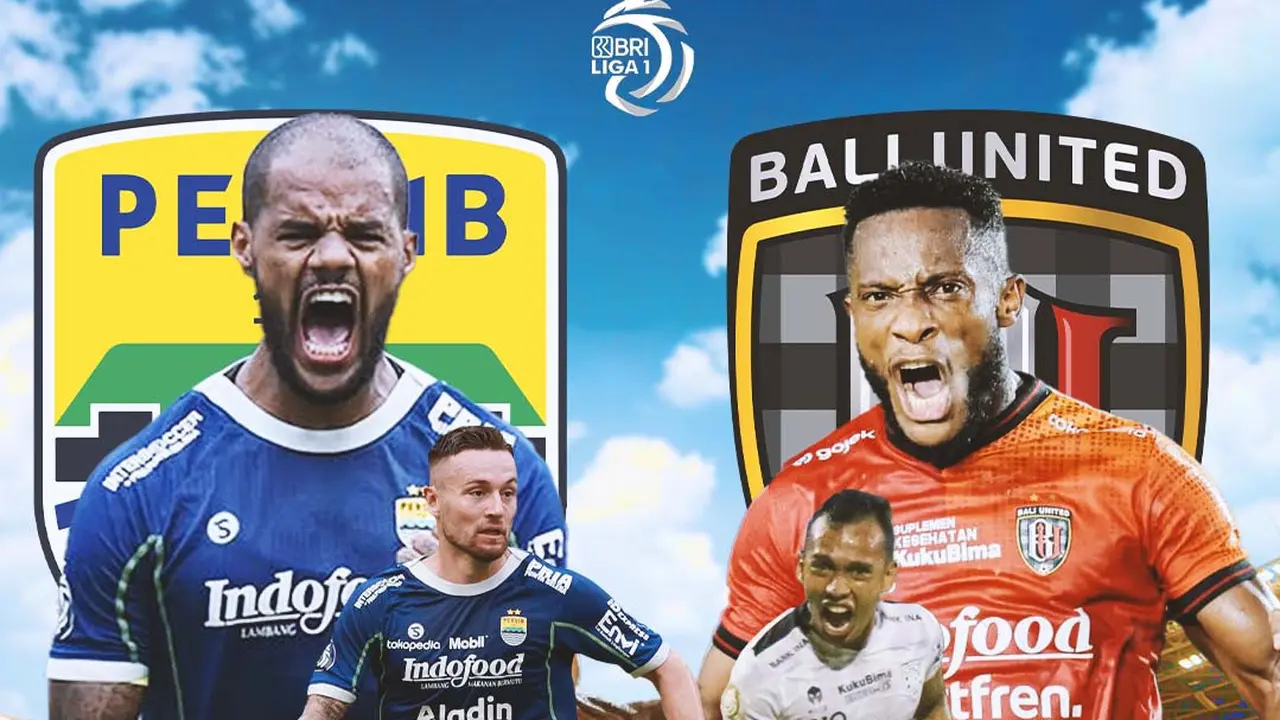 BRI Liga 1 - Duel Antarlini - Persib Bandung Vs Bali United