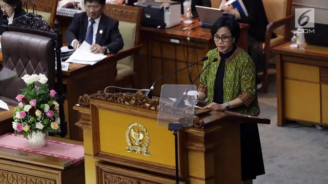 Rapat Paripurna Perppu Akses Informasi Keuangan