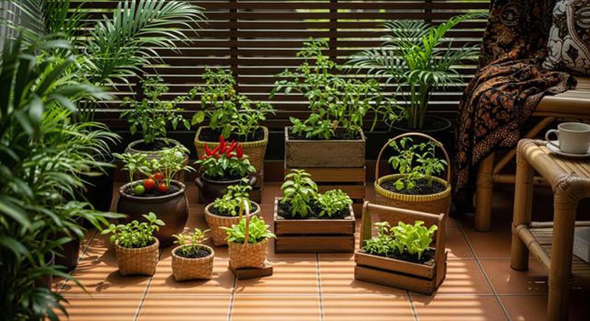 7 Jenis Kebun Sayur Kecil yang Menambah Estetika Teras Rumah, Solusi Cerdas Lahan Terbatas