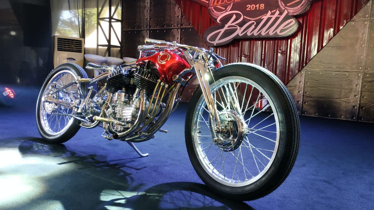 Motor Iconik Suryanation Motorland 2018 'Tosan Adji' Siap Gebrak Jerman (Arief A/liputan6.com)