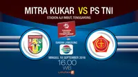Mitra Kutai Kartanegara vs PS TNI (Liputan6.com/Abdillah)