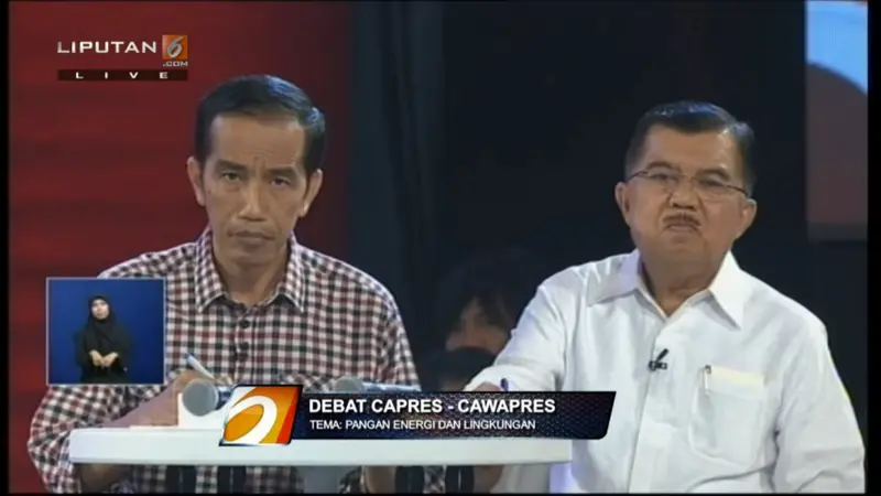 Jokowi-JK Debat V