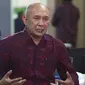 Kepala Staf Kepresidenan Teten Masduki saat berkunjung ke Liputan6.com, Jakarta, Kamis (30/6). (Liputan6.com/Angga Yuniar)