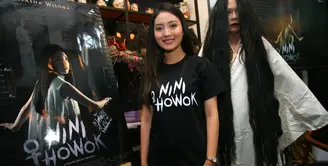 Pemeran cantik Natasha Wilona lebih dikenal sebagai pemain sinetron di banding film. Di layar kaca, perempuan 19 tahun itu telah membintangi beberapa sinetron. Berbeda dengan layar lebar. (Nurwahyunan/Bintang.com)