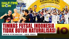 Berita video Half Time Show kali ini mengulas tentang Timnas Futsal Indonesia yang berhasil menjadi juara Piala AFF 2024, bersama sang legenda futsal Indonesia dan juara Piala AFF 2010, Vennard Hutabarat.