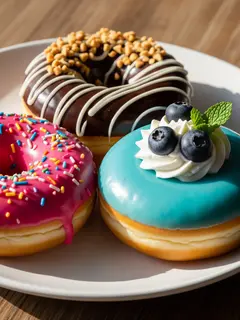 Ide Jualan Donat Kekinian. (Foto: AI)