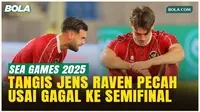 Ekspresi Lesu Pemain Timnas Indonesia U-22 usai Tersingkir Tragis, Gagal ke Semifinal SEA Games 2025