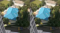 Tukang Iseng, Keanehan di Atap Rumah Ini Bikin Bingung Warganet