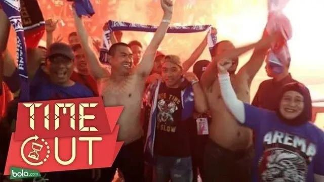 Time Out: Arema Cronus Akan Gelar Pawai Juara di Malang