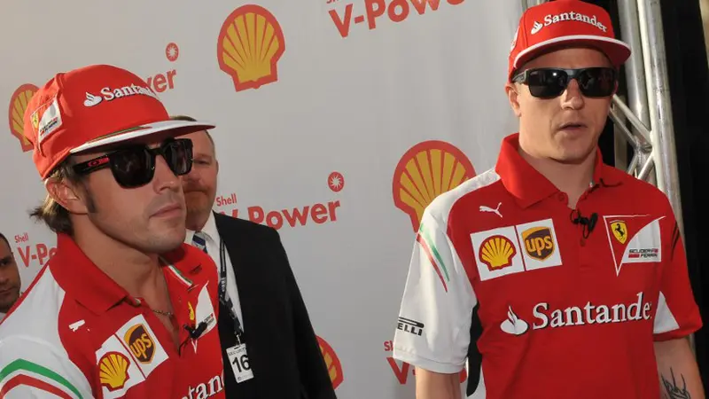 Fernando Alonso dan Kimi Raikkonen