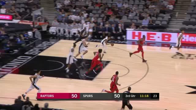 Berita video game recap NBA 2017-2018 antara San Antonio Spurs melawan Toronton Raptors dengan skor 101-97, Senin (24/10/2017) pagi hari WIB.