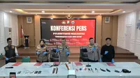 Polisi Bubarkan Tawuran Libatkan Ratusan Anggota Geng Motor di Makassar, 8 Pemuda Diamankan