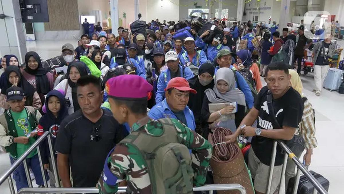 Arus Mudik Lebaran 2025 di Tanjung Priok, 1.600 Orang Tinggalkan Jakarta dengan KM Dobonsolo