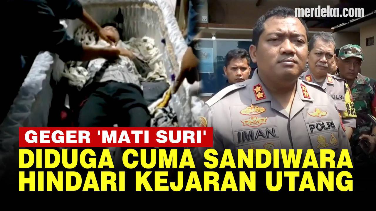 VIDEO: Sandiwara Urip Pria Mati Suri di Bogor, Diduga Buat Hindari Kejaran Utang