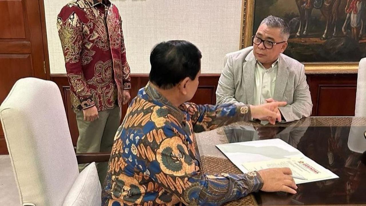 Hal ini diakui setelah menyambangi Calon Presiden (Capres) terpilih periode 2024-2029 Prabowo Subianto, pada Selasa (23/4) malam kemarin.