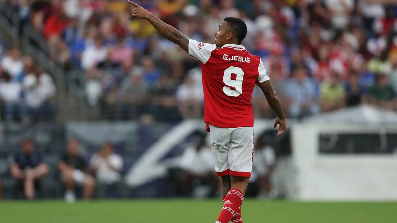 Striker Arsenal, Gabriel Jesus.