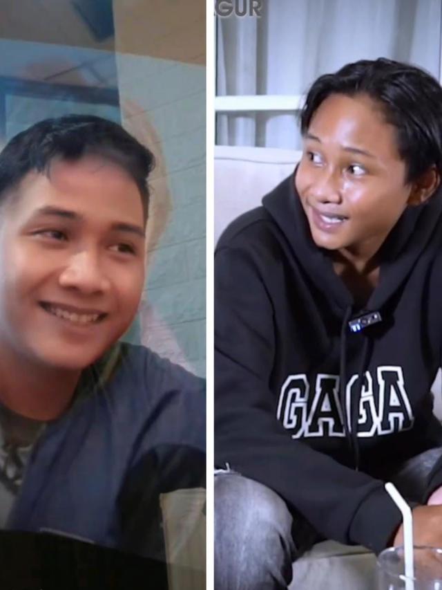 Potret Ridwan LIDA yang Meniru Ekspresi Fajar Sadboy