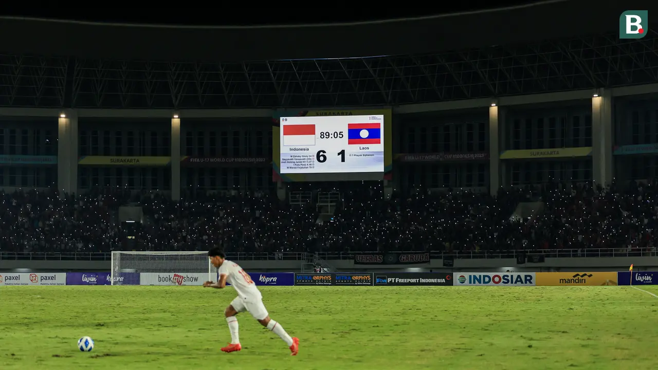 Timnas Indonesia U-16 Vs Laos