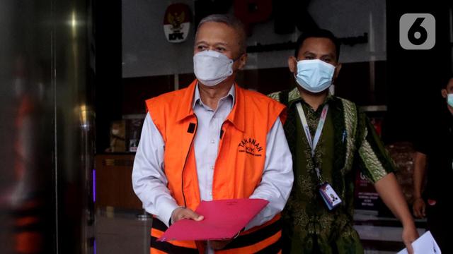 Ekspresi Hakim Agung Sudrajad Dimyati usai Jalani Pemeriksaan Lanjutan KPK