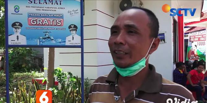 VIDEO: Tukang Becak Jalani Tes Cepat di Pendopo Kecamatan