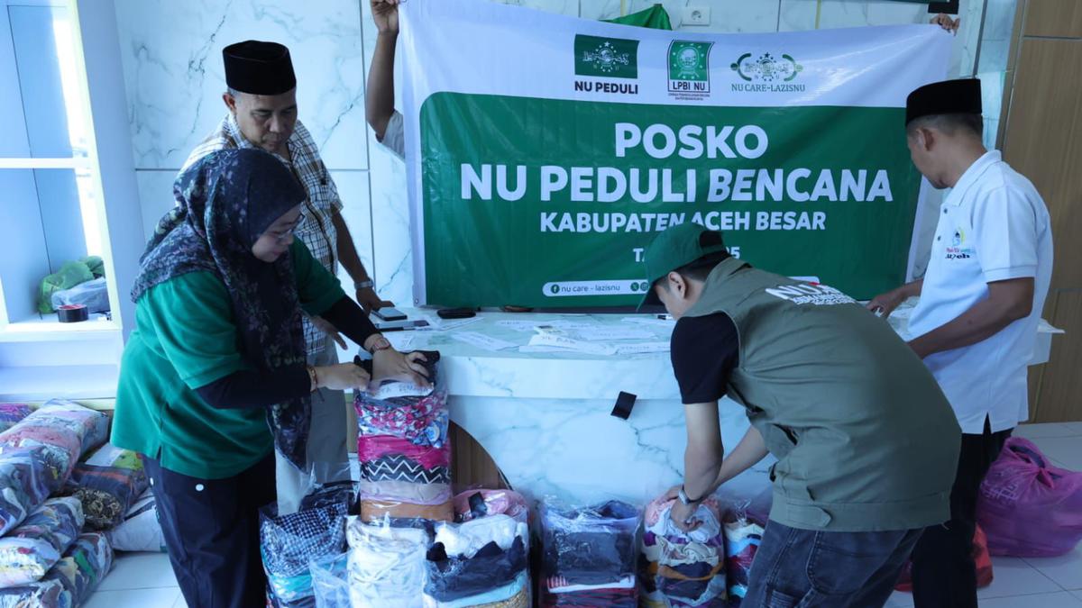 NU Peduli Hadir Salurkan Bantuan ke Bencana Sumatra