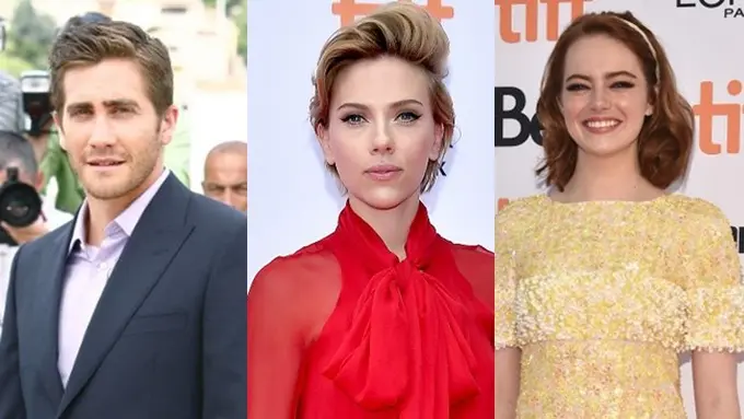 Jake Gyllenhall - Scarlett Johansson - Emma Stone
