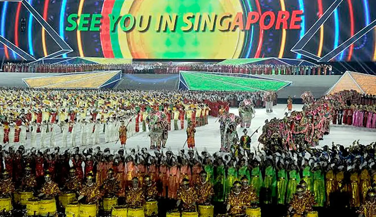 Di Sea Games kali ini Indonesia gagal mempertahankan gelarnya sebagai juara umum. Semoga di tahun 2015 para pejuang olahraga bisa memperoleh kejayaan di Sea Games ke-28 yang akan diselenggarakan di Singapura (Antara Foto/Prasetyo Utomo)