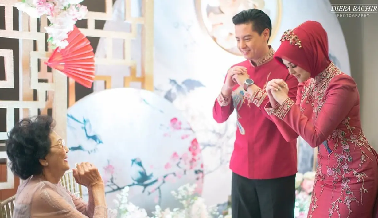 Teapai Cut Meyriska dan Roger Danuarta (instagram/dierabachir_photography)