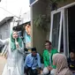 Relawan Asandra menggelar pengajian dan ngobrol santai bersama Ibu PKK di Mergosono, Kecamatan Kedungkandang, Kota Malang, Jawa Timur. (Dok. Istimewa)