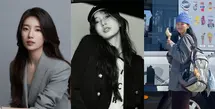 Dikenal dengan gayanya yang feminin elegan, Bae Suzy punya sisi boyish saat mengenakan oversized blazer. OOTD-nya bisa jadi inspirasi untuk baju ngantor hingga hangout [@skuukzky]