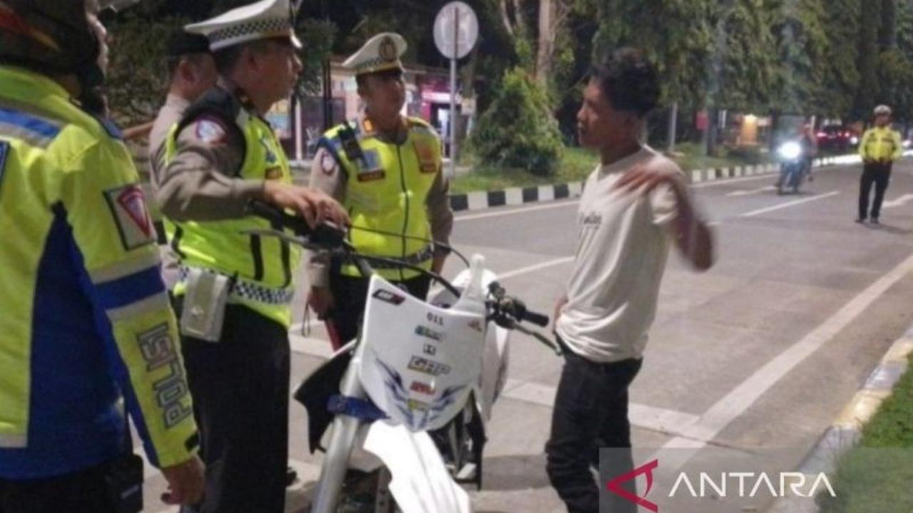 Patroli Rutin Polres Langkat Perkuat Keamanan Malam Hari, Cegah Balap Liar dan Geng Motor