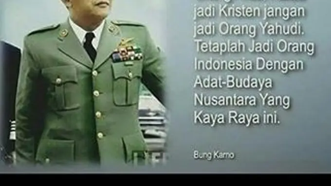 [Bintang] Kata-kata Hari Pahlawan, Ini 10 Kutipan dari Soekarno