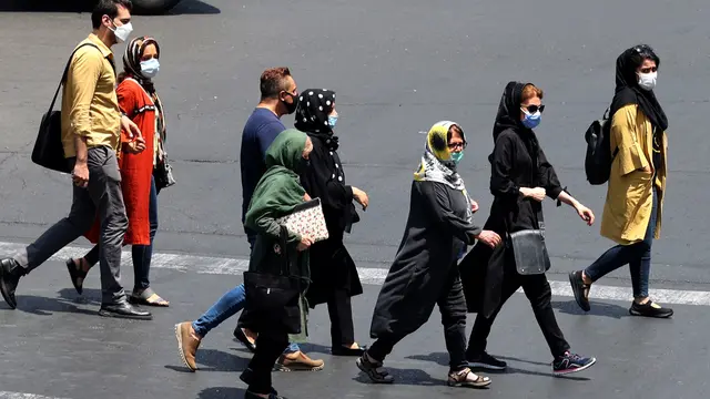 Gelombang Lima Covid-19 akibat Varian Delta Mengancam Iran
