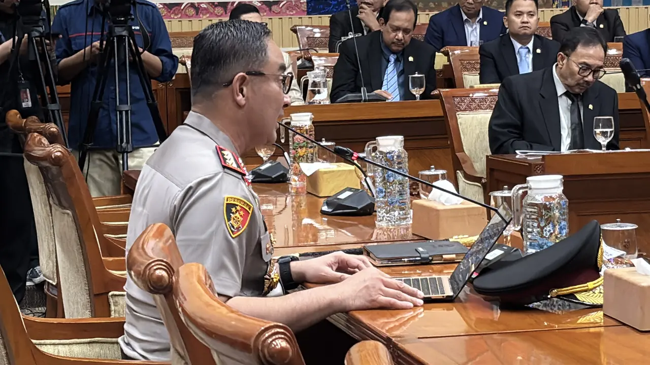 Didampingi Dasco, Suyudi Jalani Uji Kelayakan Calon Kapolri di DPR