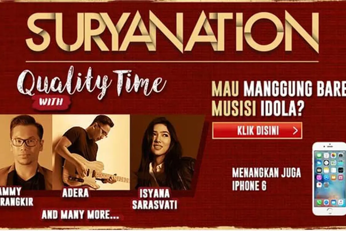 Suryanation tayang 3 Okt