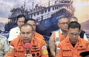 Basarnas: Pemilik Virgo Transport Bertanggung Jawab Angkat Bangkai Kapal