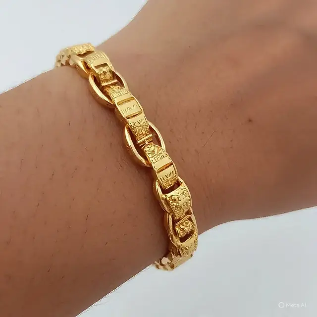 Gelang Rantai Emas Model Keroncong Klasik Investasi