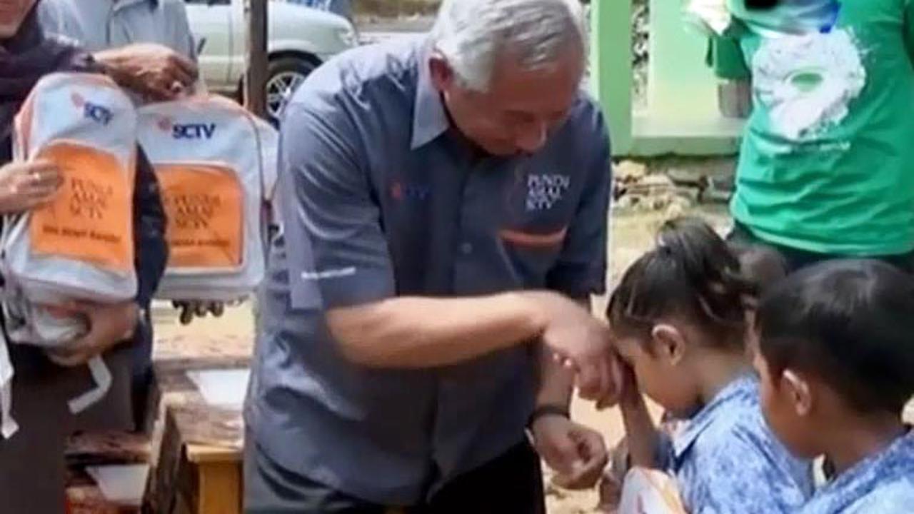 Pundi Amal SCTV Wujudkan Impian Siswa SD di Pandeglang
