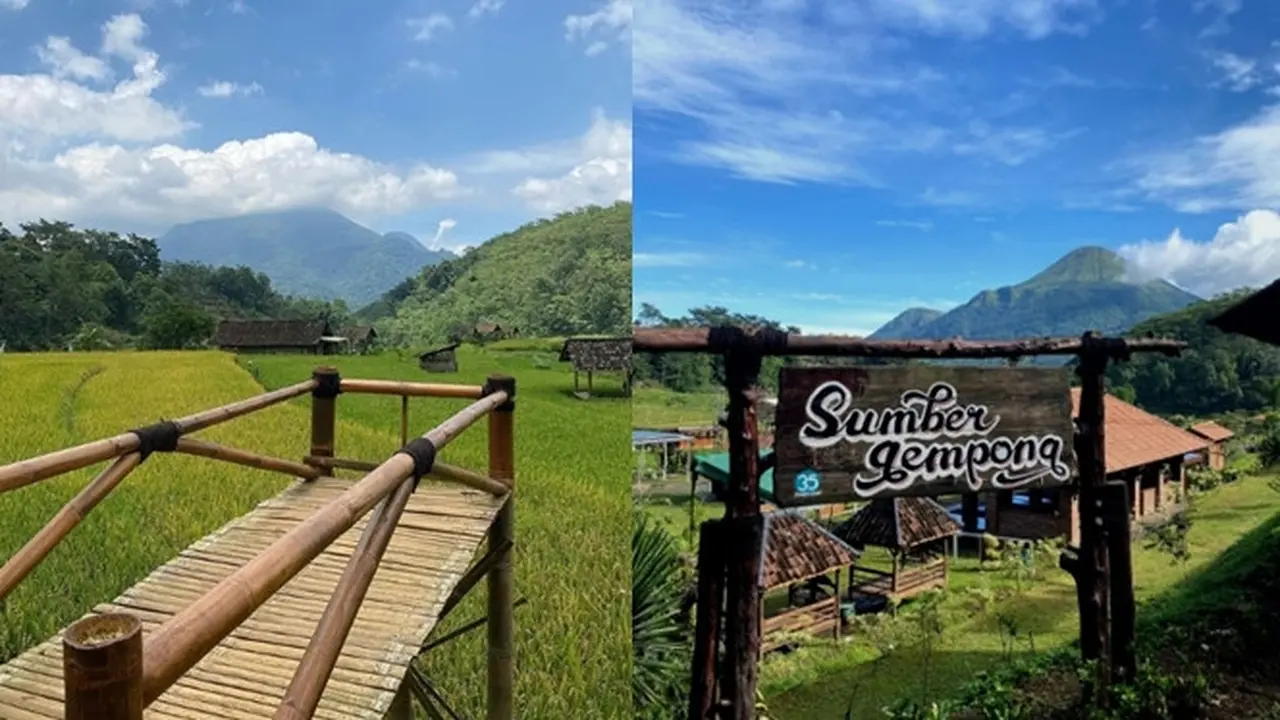 Wisata Sawah Sumber Gempong di Desa Wisata Ketapanrame