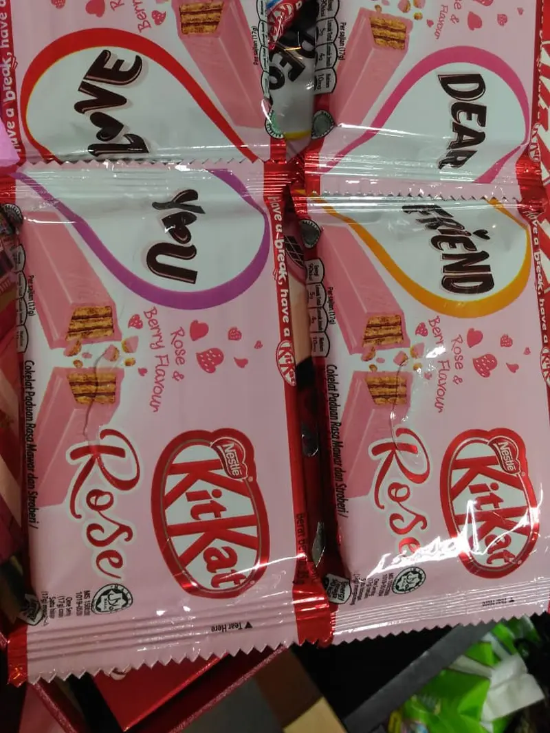 Sambut Valentine, Kitkat Luncurkan Edisi Penuh Kode