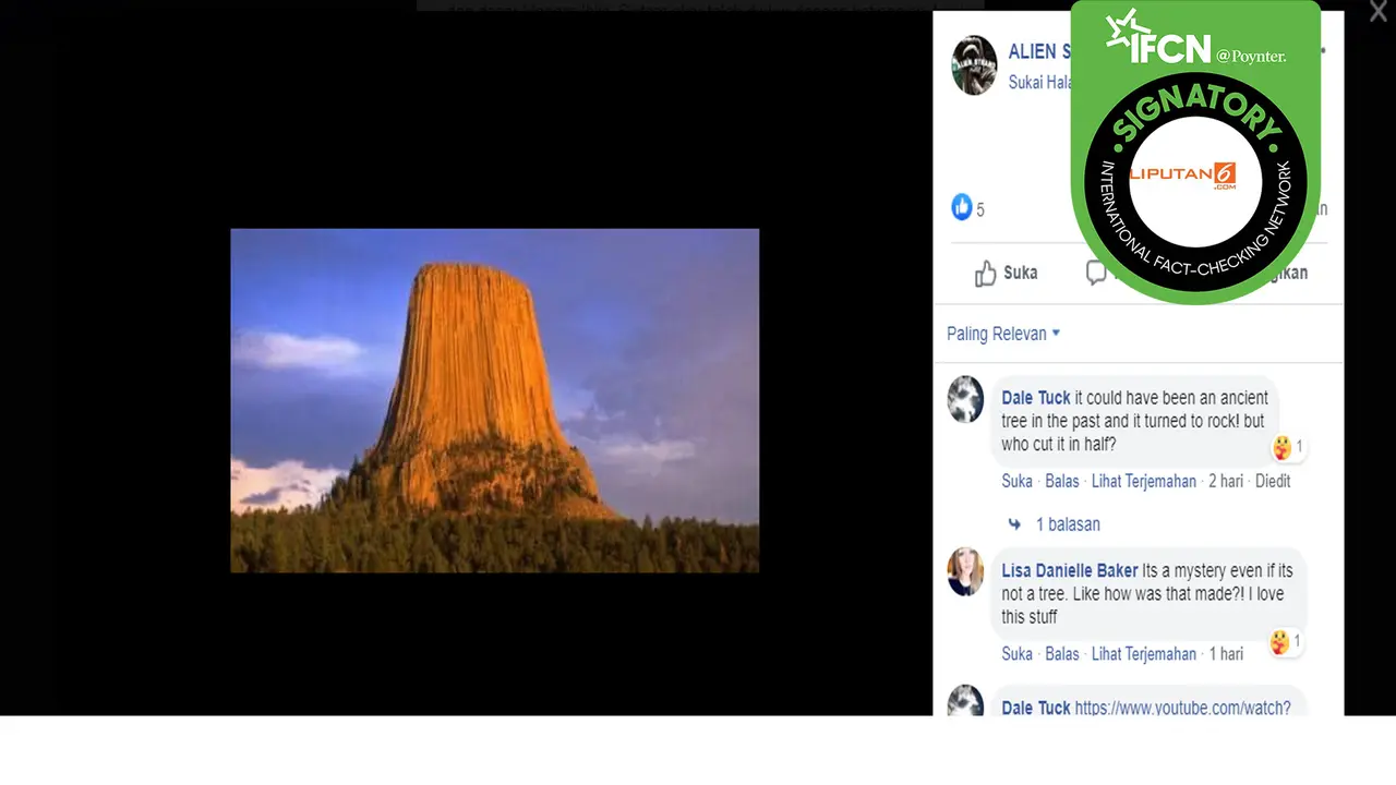 Hoaks Devils Tower