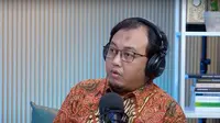 Direktur Politik Luar Negeri dan Kerja Sama Pembangunan Internasional Kementerian Perencanaan Pembangunan Nasional/Badan Perencanaan Pembangunan Nasional (PPN/Bappenas) Hendra Wahanu Prabandani saat menyampaikan penjelasan. (Istimewa)