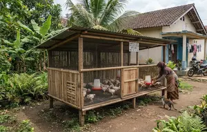 7 Model Kandang Ayam Broiler Sederhana untuk Usaha Rumahan, Tidak Permanen tapi Multifungsi